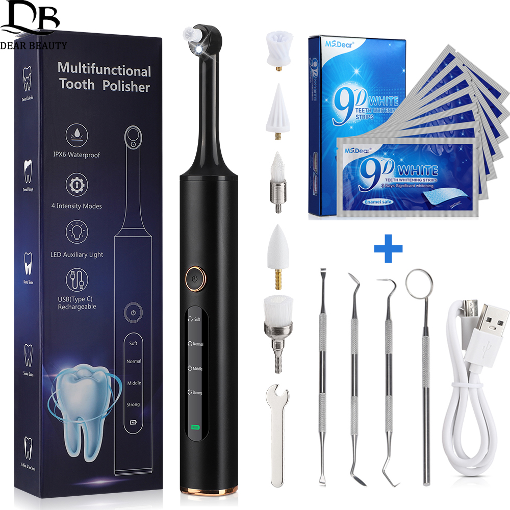 Teeth Whitening Or Tooth Whitening - New Electric Tooth Polisher Teeth Whitening