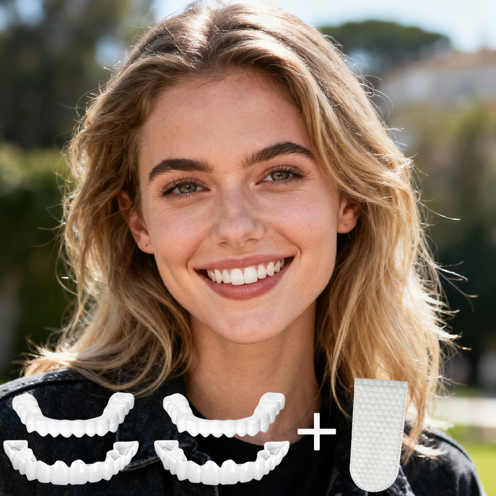 Teeth Whitening Options - Color Matching Natural Teeth Veneers Reusable