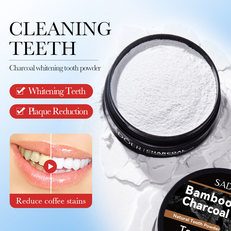 60g Tooth Whitening Powder Act - Teeth Whitening Charcoal review and price