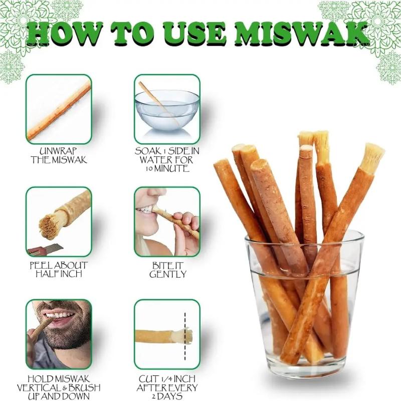 1Pcs Portable Natural Miswak T - Teeth Whitening Natural review and price