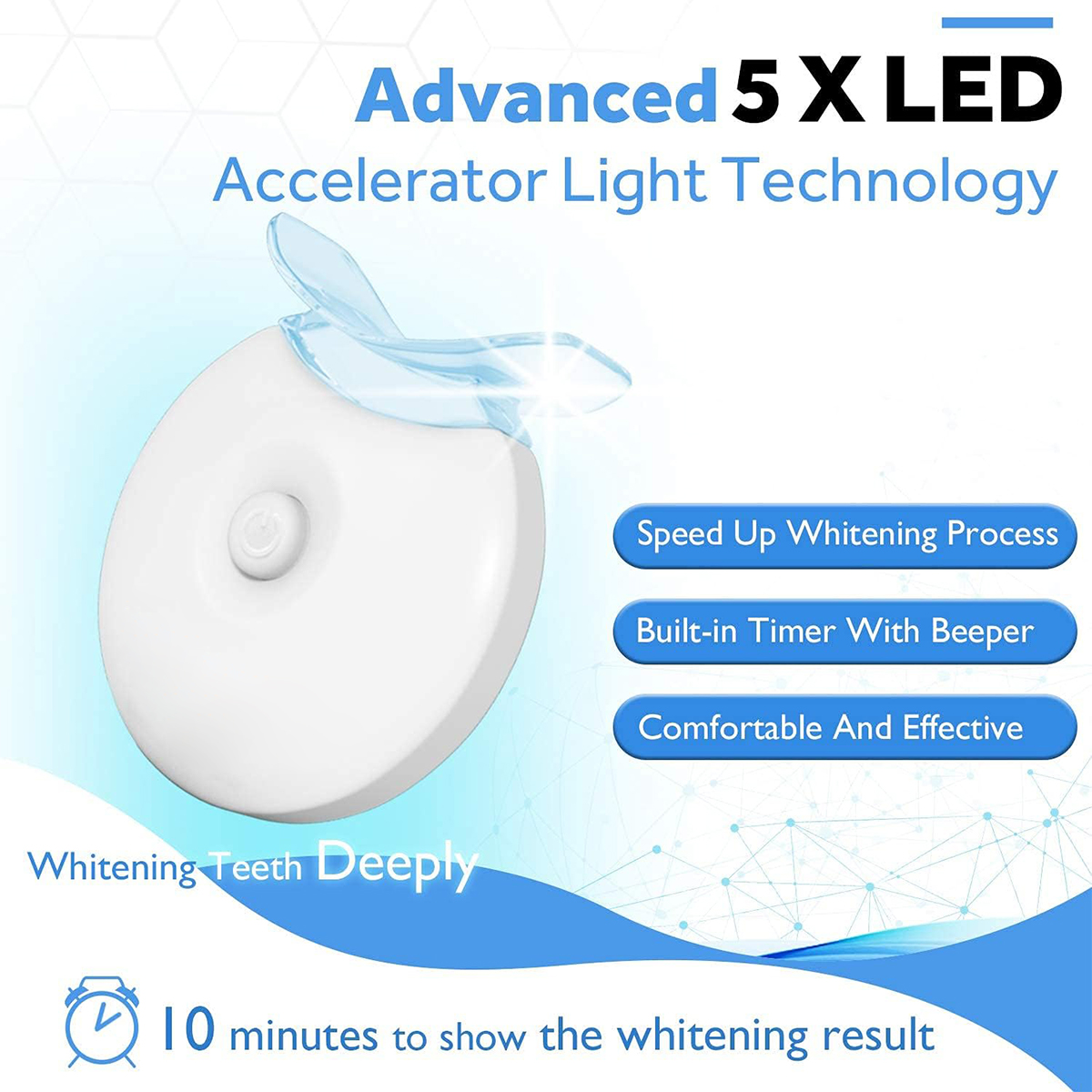 Teeth Whitening Kit - 5X LED L - Teeth Whitening App review and price