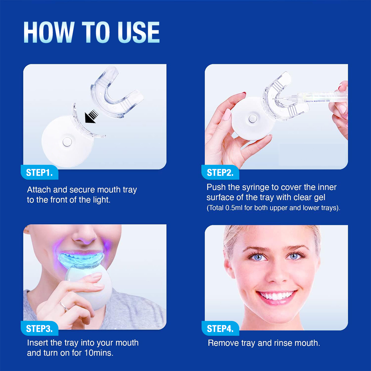 Teeth Whitening Kit - 5X LED L - Teeth Whitening App review and price