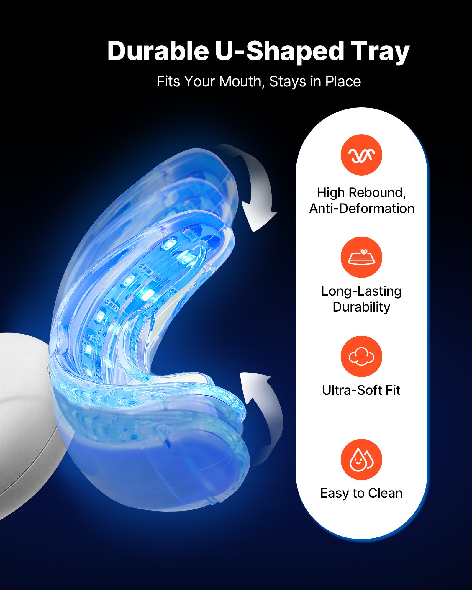 Teeth Whitening Kit With LED L - Teeth Whitening Gel Syringes review and price
