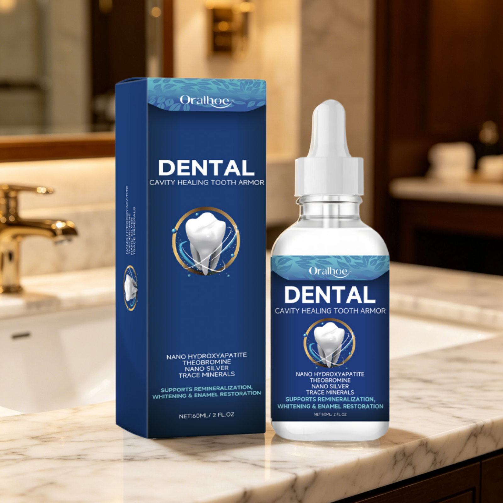 Oralhoe Dental Care Serum Teet - Teeth Whitening Natural review and price