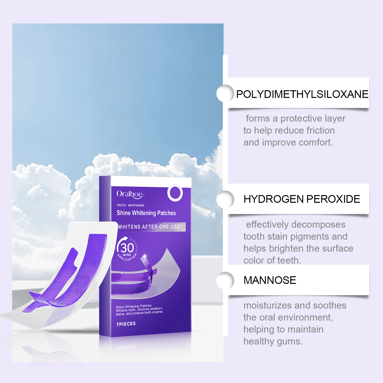ORALHOE 7PCS/Box Teeth Whiteni - Teeth Whitening Or Tooth Whitening review and price