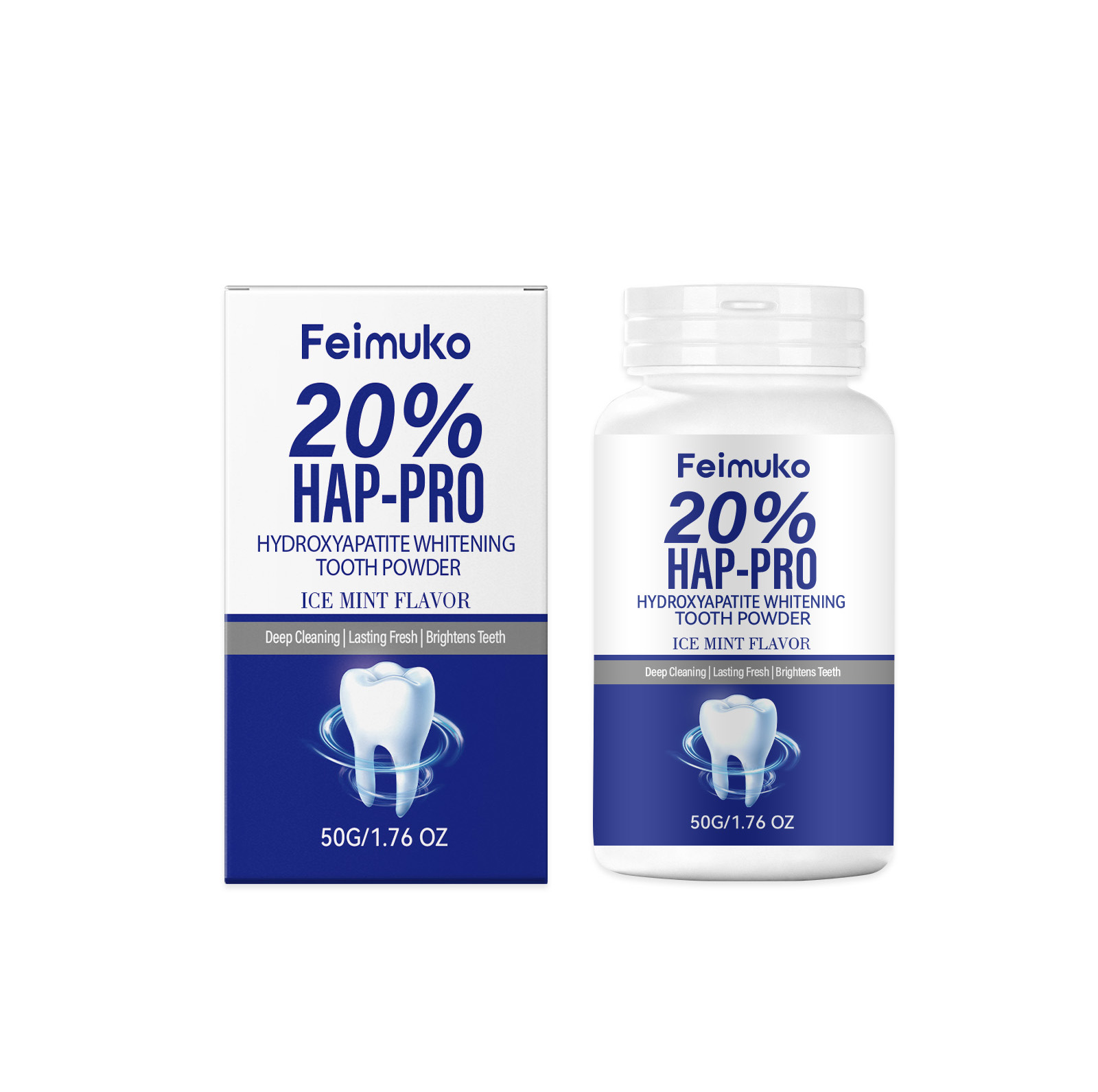 20% Hydroxyapatite Tooth Powde - Teeth Whitening At Home review and price