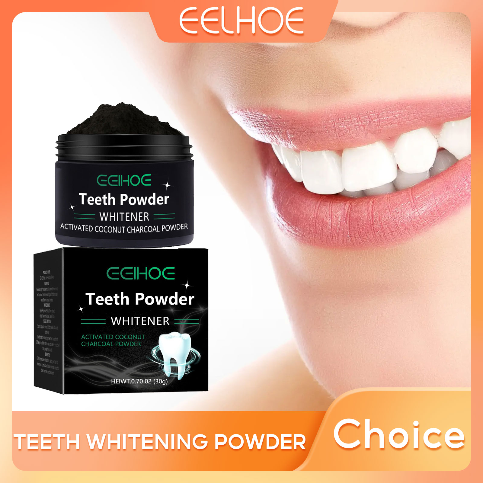 EELHOE Charcoal Powder for Tee - Teeth Whitening Charcoal review and price