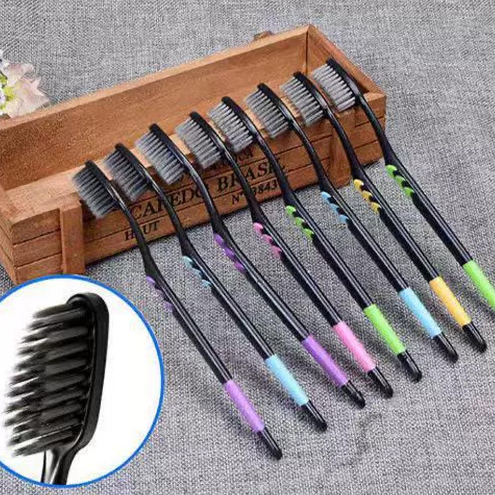 10PCS Toothbrush Natural Bambo - Teeth Whitening Charcoal review and price