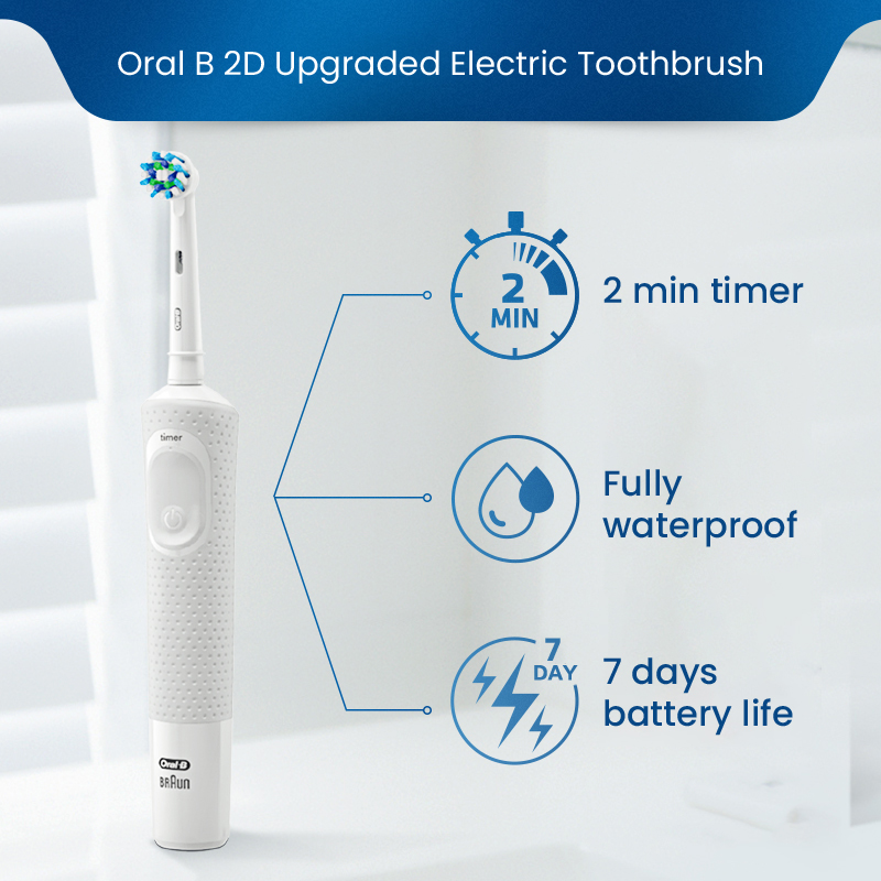 Oral B D100 2D Vitality Electr - Teeth Whitening Or Tooth Whitening review and price