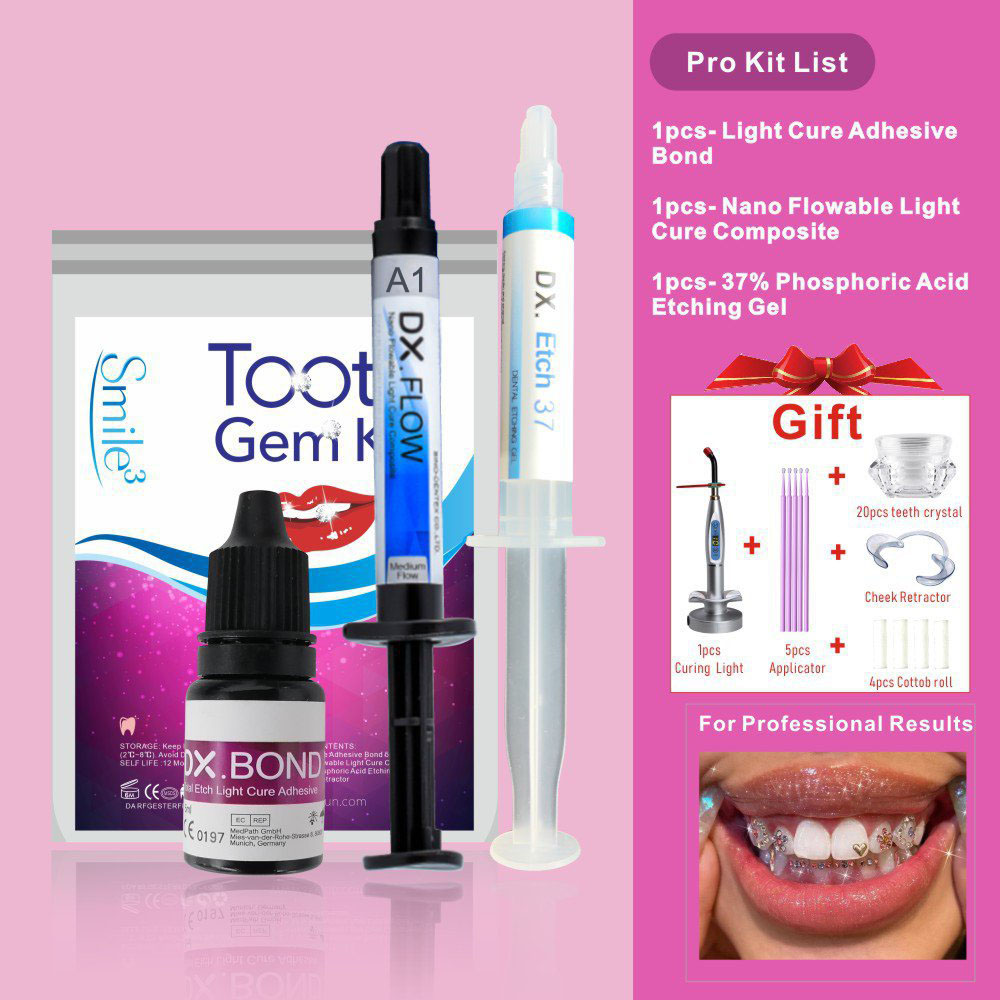 HOT Tooth Gem Kit Teeth Decora - Teeth Whitening App review and price