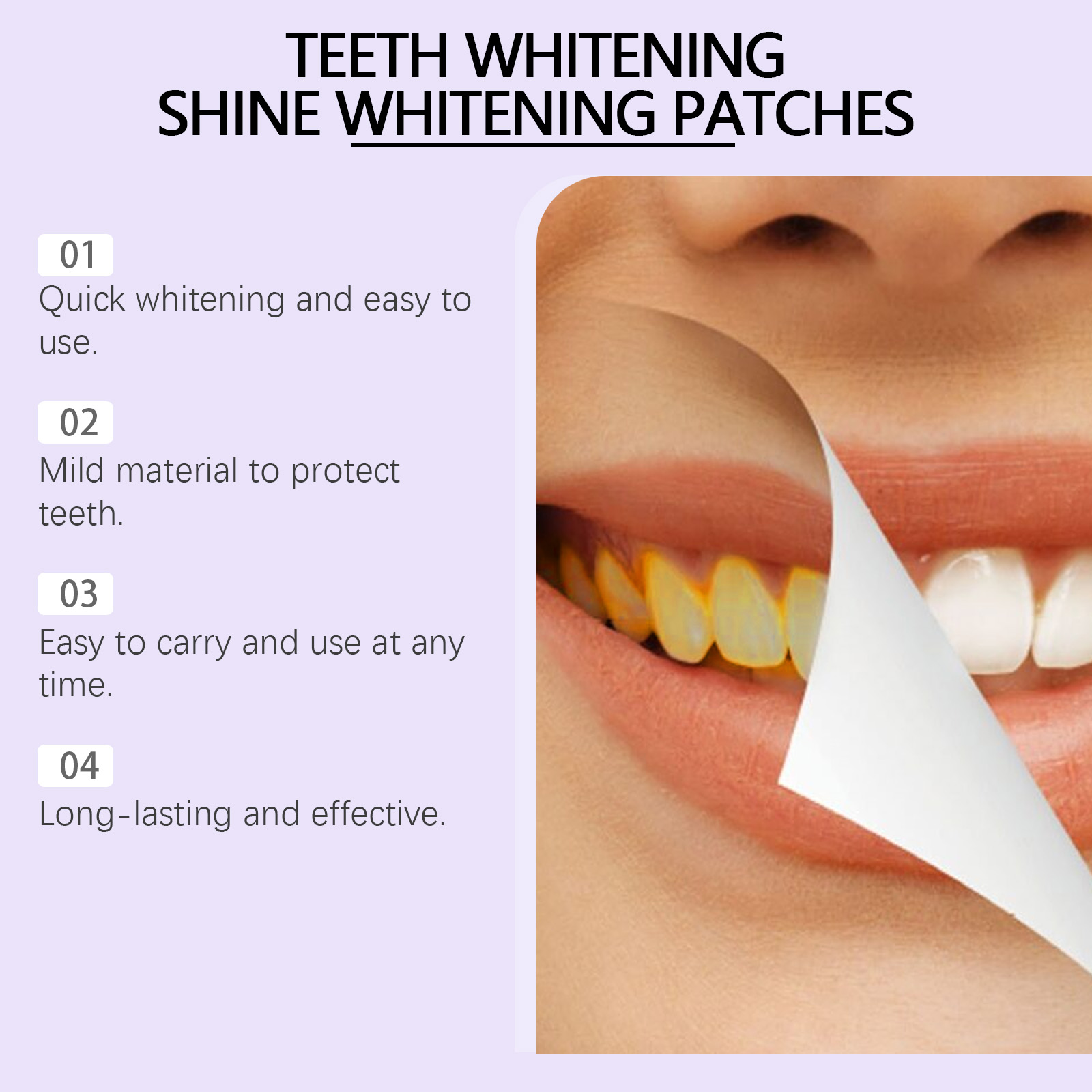 Purple Teeth Whitening Strips  - Teeth Whitening At Home review and price