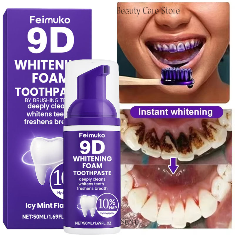 9D Purple Teeth Whitening Toot - Teeth Whitening Natural review and price