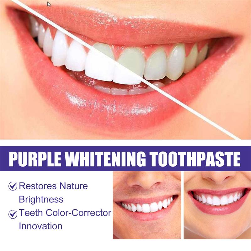 9D Purple Teeth Whitening Toot - Teeth Whitening Natural review and price