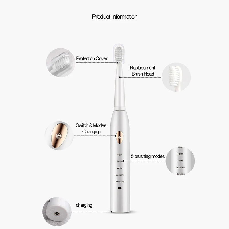 Ultrasonic Sonic Electric Toot - Teeth Whitening Or Tooth Whitening review and price