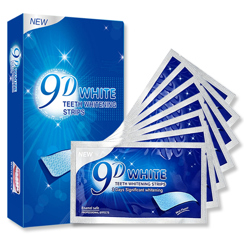 9D White Teeth Whitening Strip - Teeth Whitening At Home review and price