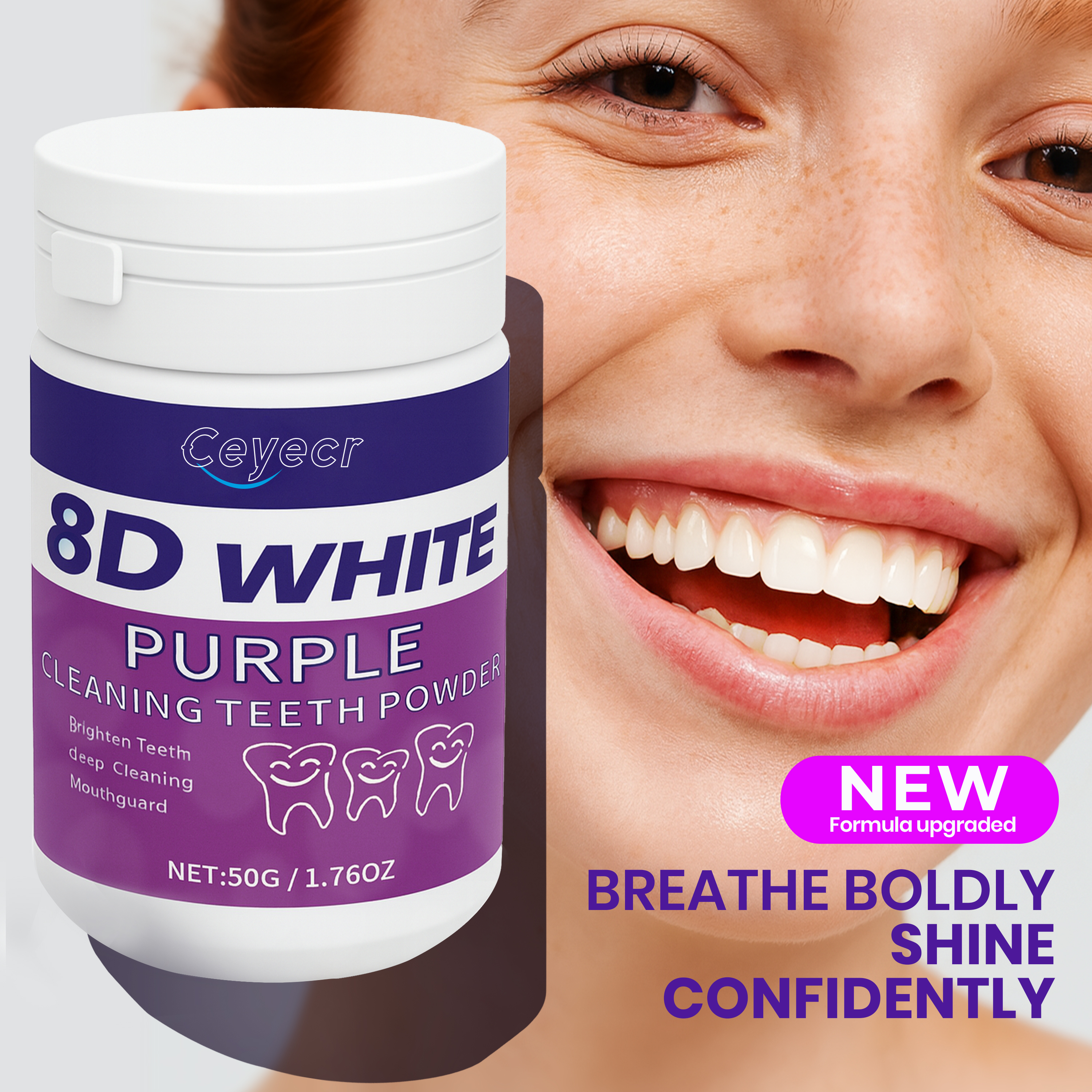 8D white Teeth Whitening Powde - Teeth Whitening App review and price