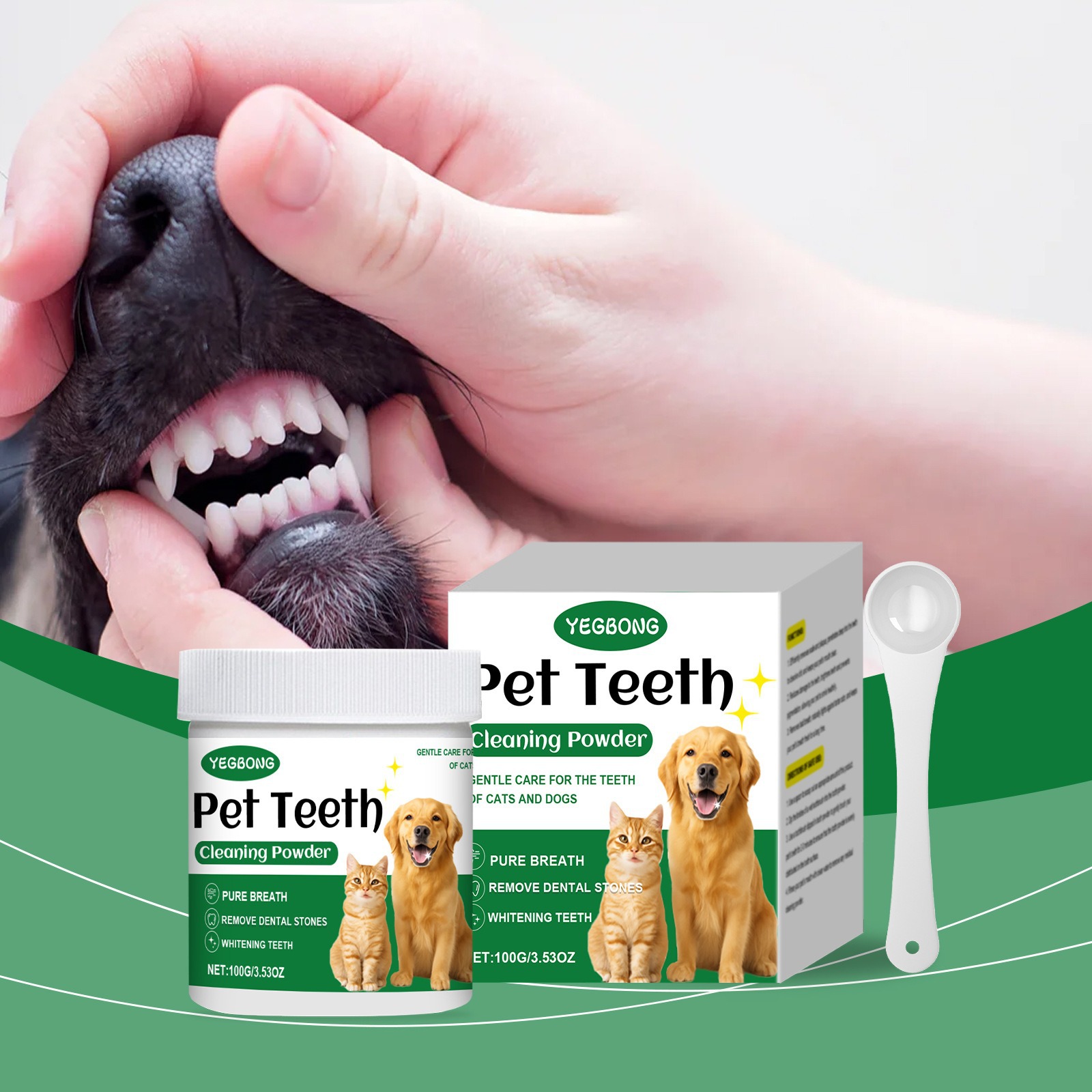 Pet Teeth Cleaning Powder Redu - Teeth Whitening App review and price