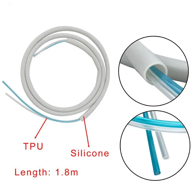 Dental 3 Way Gun Silicone Tube - Teeth Whitening Gel Syringes review and price