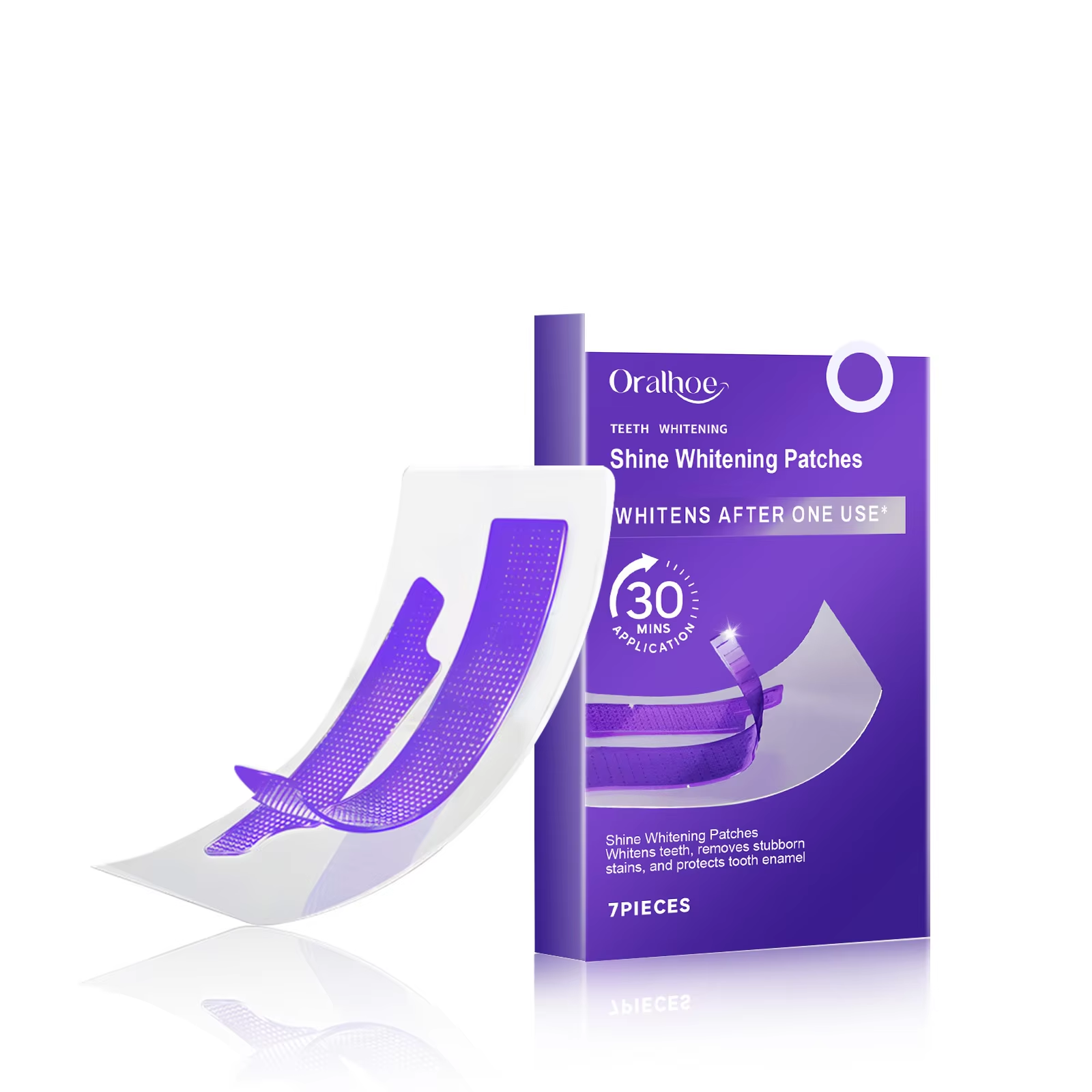 Purple Teeth Whitening Strips  - Teeth Whitening At Home review and price