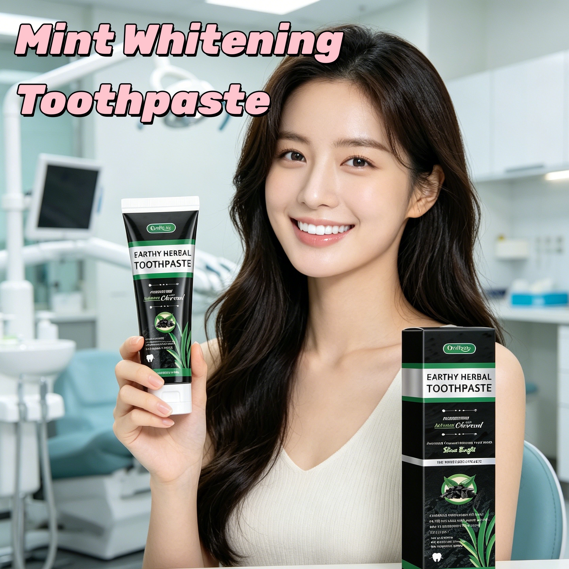 Bamboo Charcoal Mint Toothpast - Teeth Whitening Charcoal review and price
