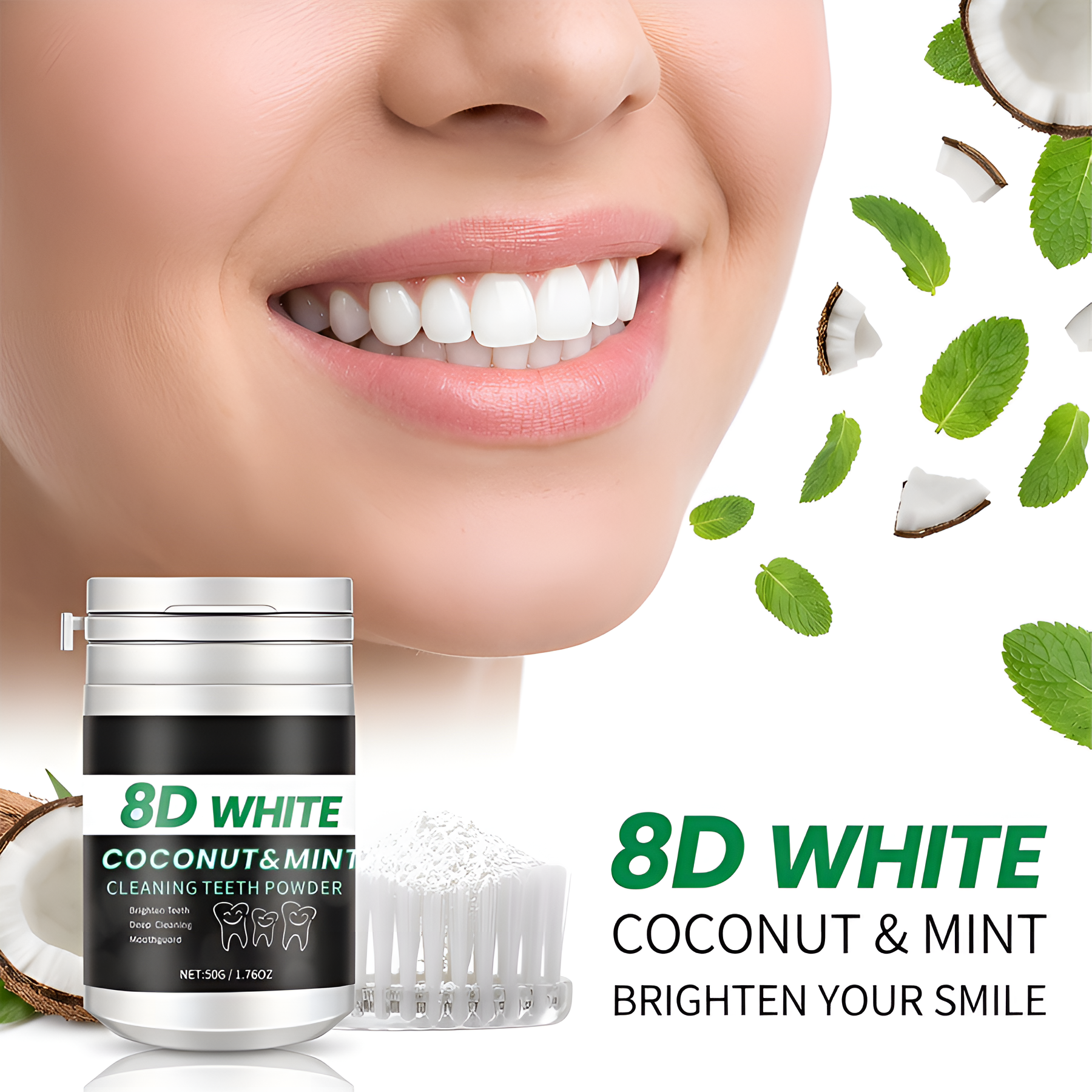8D Charcoal Teeth Whitening Po - Teeth Whitening Charcoal review and price