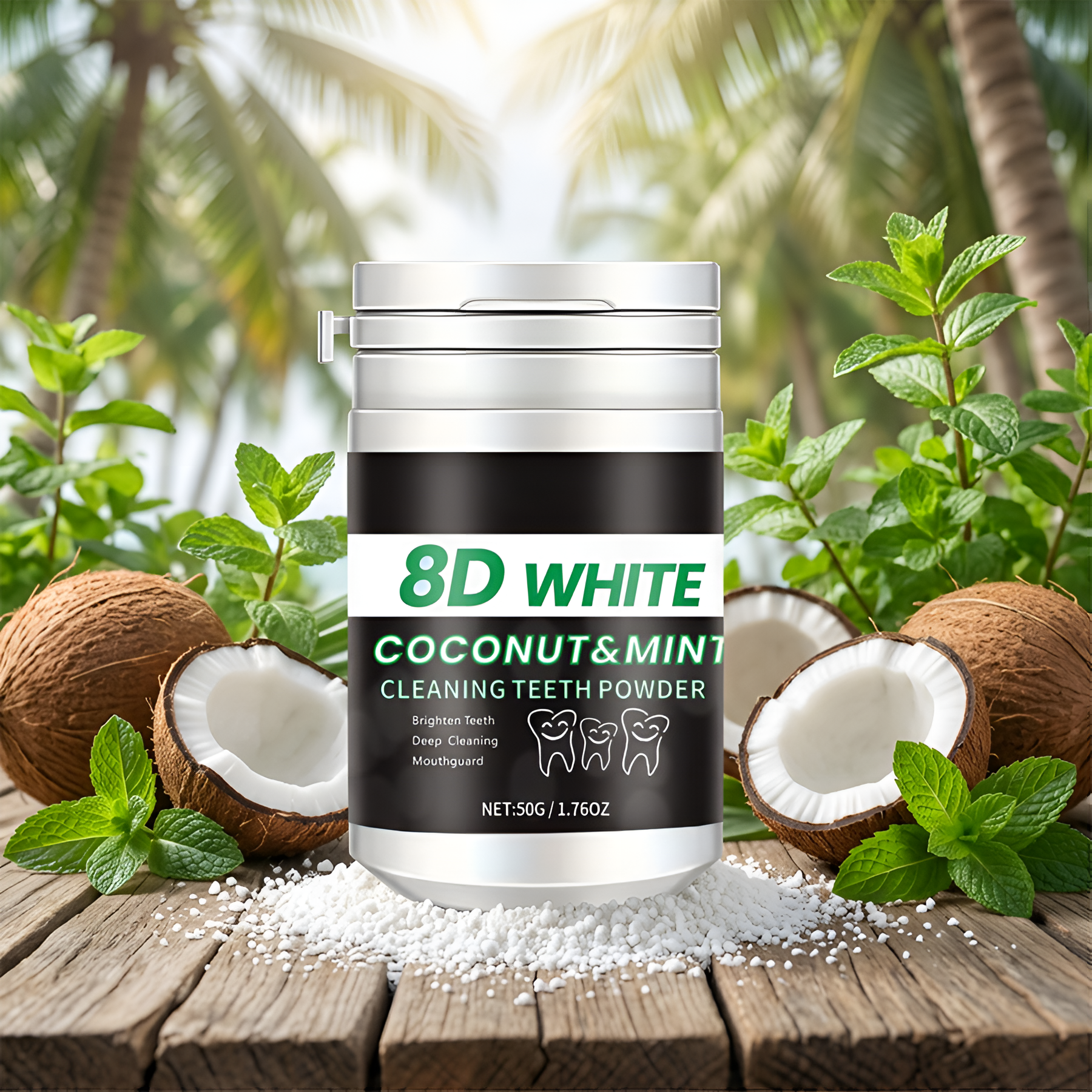 8D Charcoal Teeth Whitening Po - Teeth Whitening Charcoal review and price