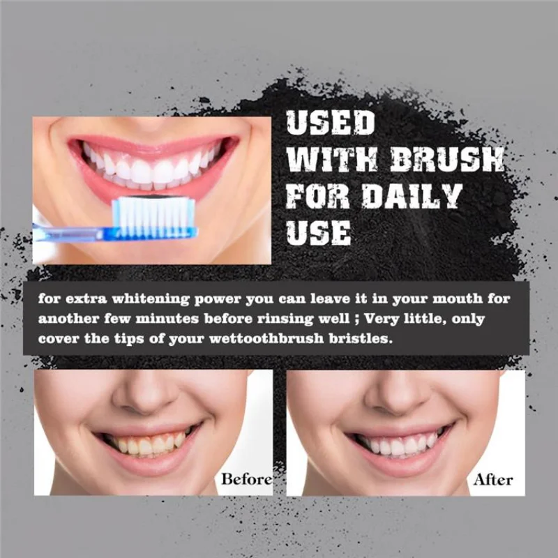 Food Grade Teeth Powder Charco - Teeth Whitening Charcoal review and price