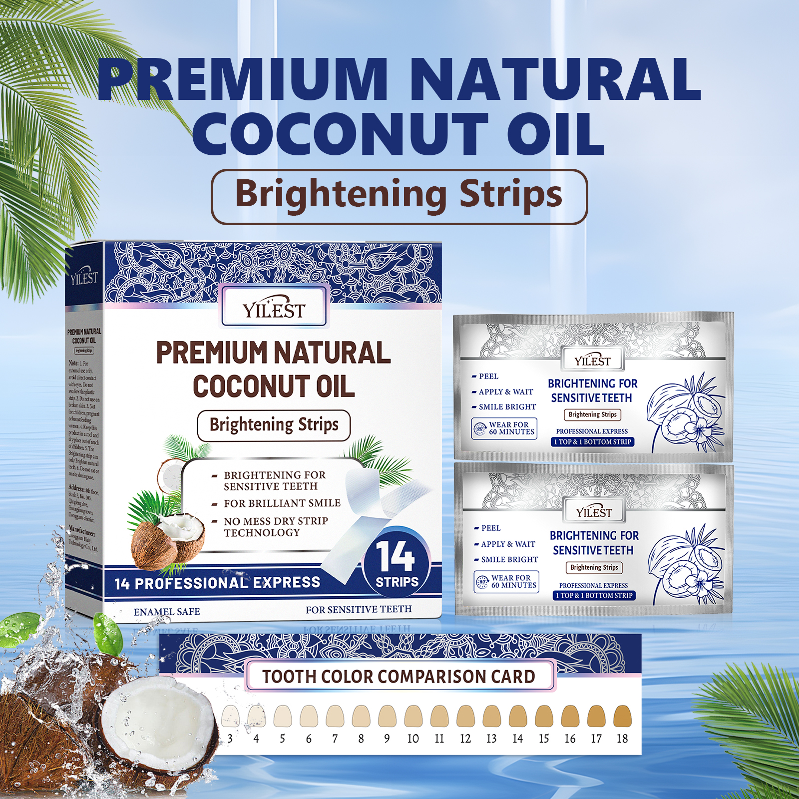 Teeth Whitening Strips 14pcs C - Teeth Whitening At Home review and price